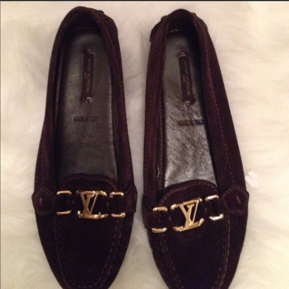 Louis Vuitton Loafers suede